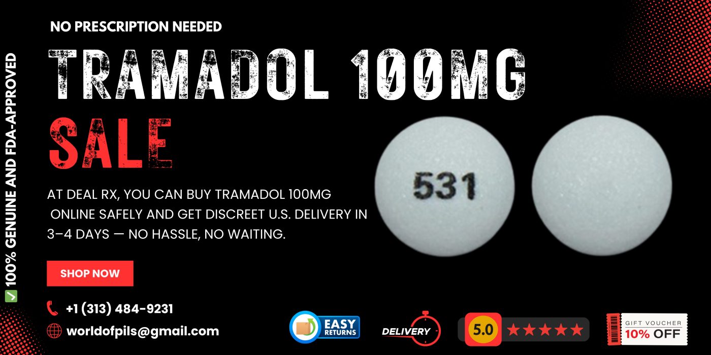 Buy Tramadol 100mg Online – Fast & Effective Pain Relief Tablets 1 Tramadol 100mg