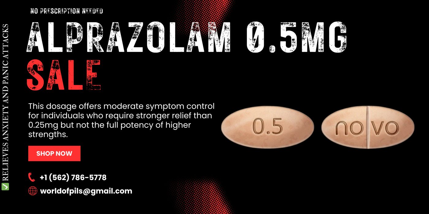 Alprazolam 0.5mg Online – Fast Relief for Anxiety, Panic & Stress 5 Alprazolam 0.5mg